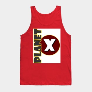 Planet X circle design Tank Top